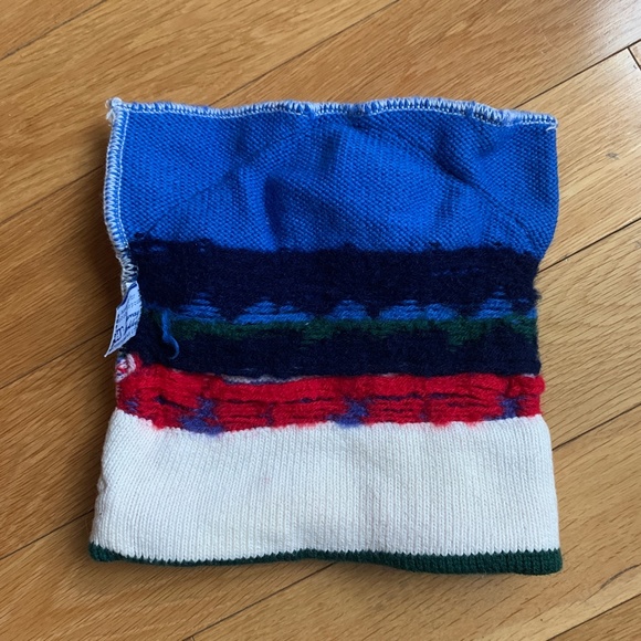 Murray Merkley Kids Wool Knit Ski Winter Cap Hat Small Unisex Pure Multicolor - Picture 6 of 10